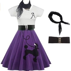 Poodle skirt set!